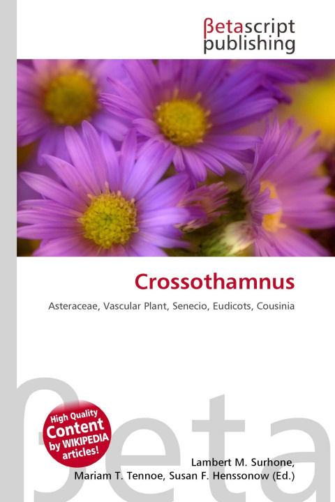 Könyv Crossothamnus Mariam T. Tennoe
