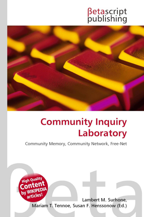Kniha Community Inquiry Laboratory Mariam T. Tennoe