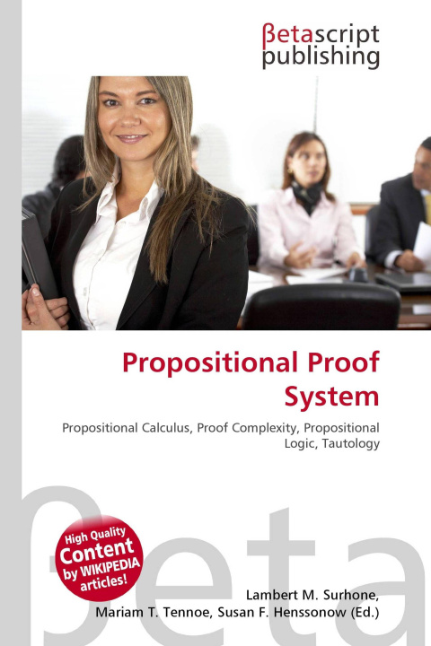 Könyv Propositional Proof System Mariam T. Tennoe