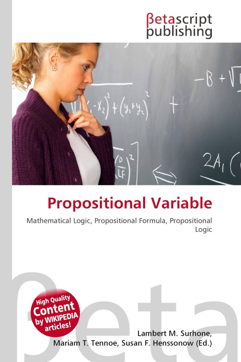 Kniha Propositional Variable Mariam T. Tennoe