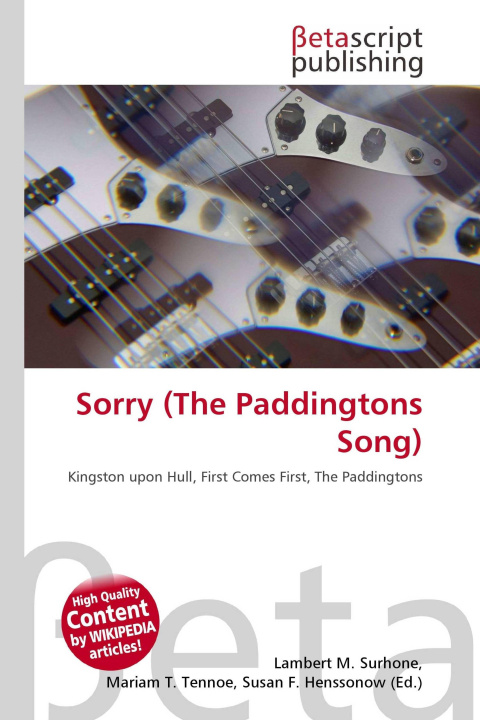 Kniha Sorry (The Paddingtons Song) Mariam T. Tennoe