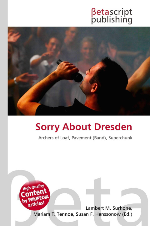 Kniha Sorry About Dresden Mariam T. Tennoe