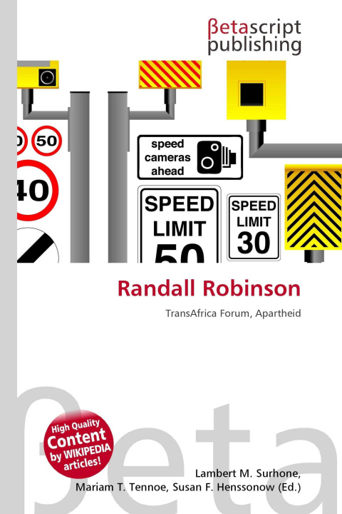 Kniha Randall Robinson Mariam T. Tennoe