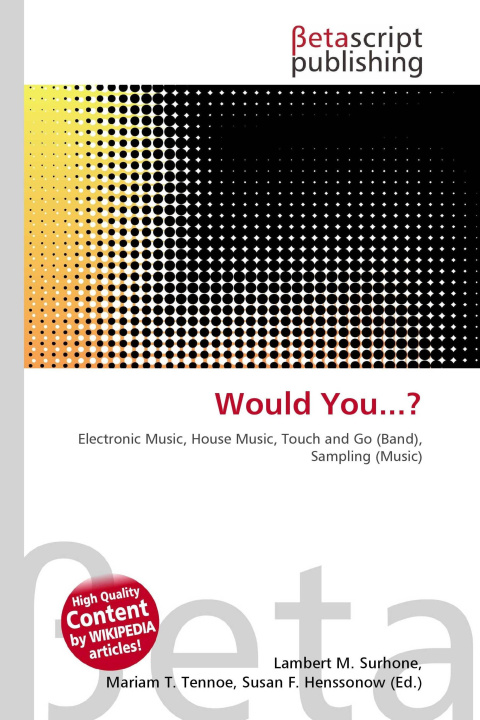 Kniha Would You...? Mariam T. Tennoe