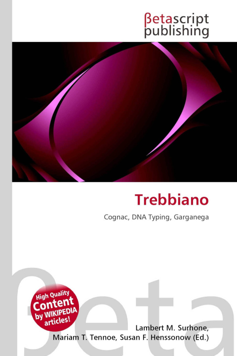 Kniha Trebbiano Mariam T. Tennoe