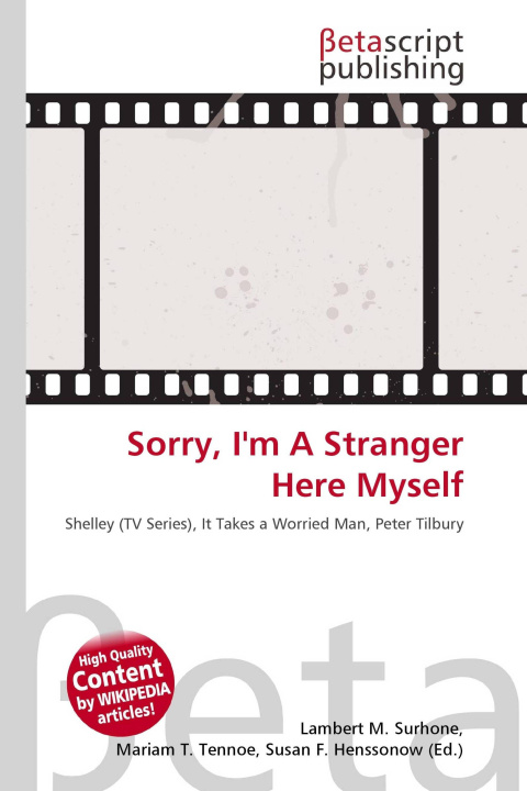 Carte Sorry, I'm A Stranger Here Myself Mariam T. Tennoe
