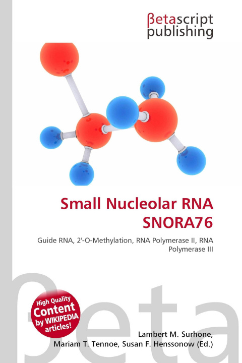 Kniha Small Nucleolar RNA SNORA76 Mariam T. Tennoe
