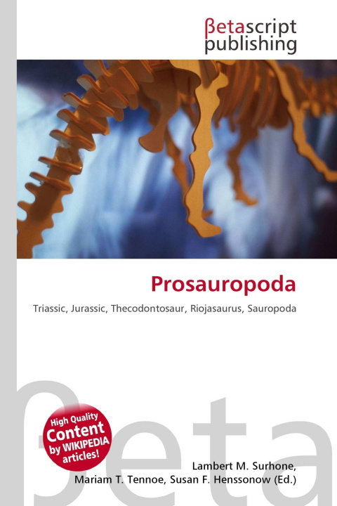 Knjiga Prosauropoda Mariam T. Tennoe
