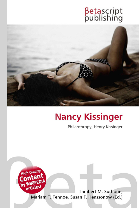 Kniha Nancy Kissinger Mariam T. Tennoe