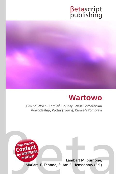 Kniha Wartowo Mariam T. Tennoe