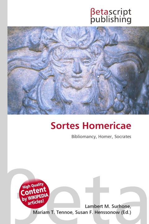 Kniha Sortes Homericae Mariam T. Tennoe