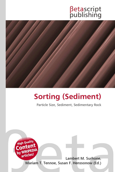 Kniha Sorting (Sediment) Mariam T. Tennoe