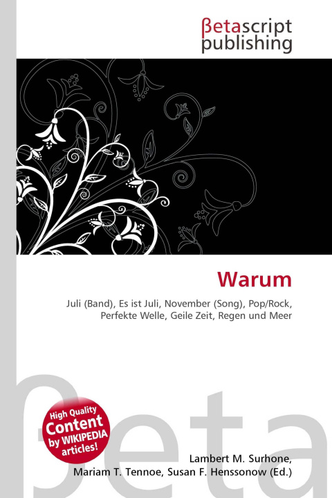 Kniha Warum Mariam T. Tennoe