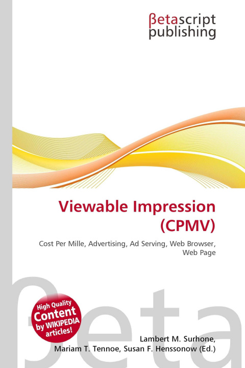Kniha Viewable Impression (CPMV) Mariam T. Tennoe