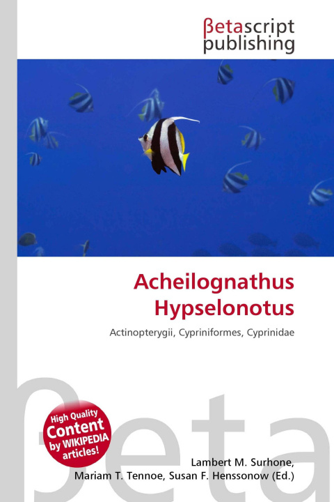Kniha Acheilognathus Hypselonotus Mariam T. Tennoe