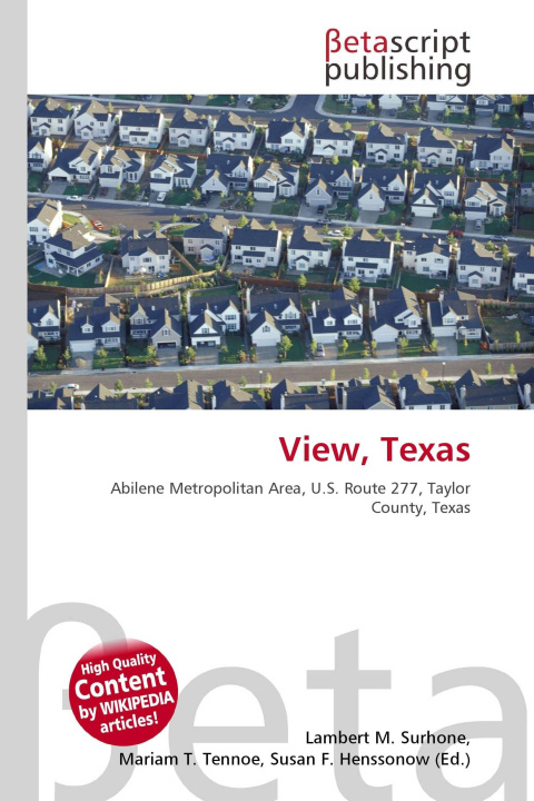Kniha View, Texas Mariam T. Tennoe