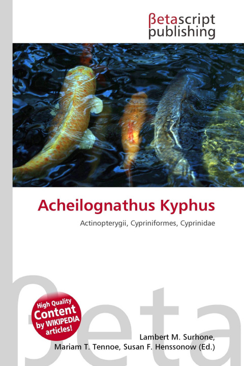 Knjiga Acheilognathus Kyphus Mariam T. Tennoe