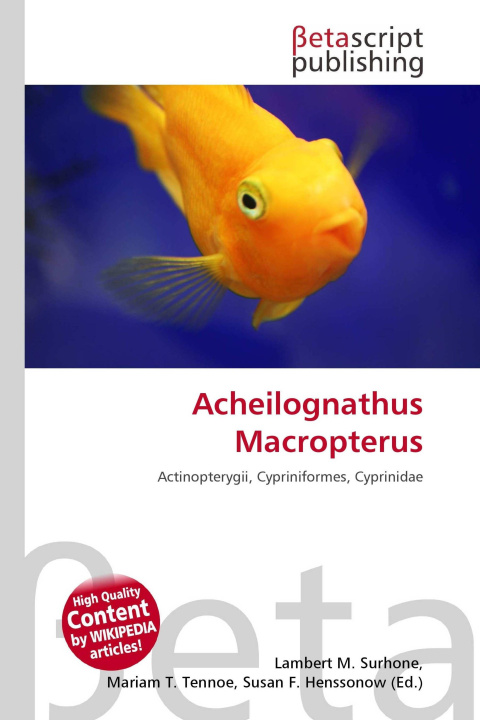 Kniha Acheilognathus Macropterus Mariam T. Tennoe