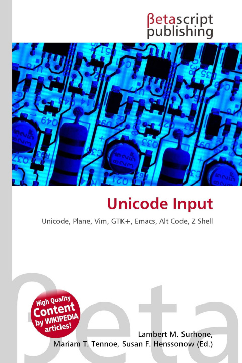 Kniha Unicode Input Mariam T. Tennoe