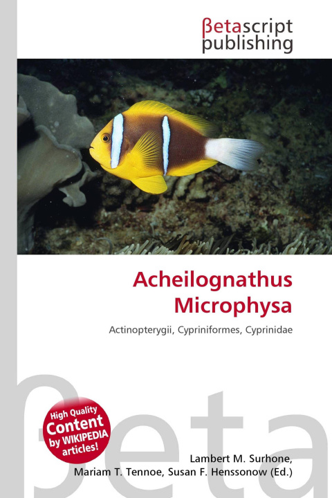 Kniha Acheilognathus Microphysa Mariam T. Tennoe