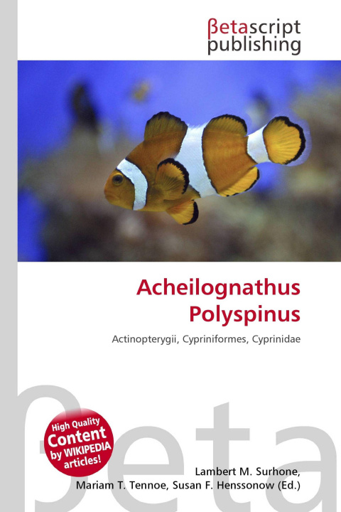 Kniha Acheilognathus Polyspinus Mariam T. Tennoe