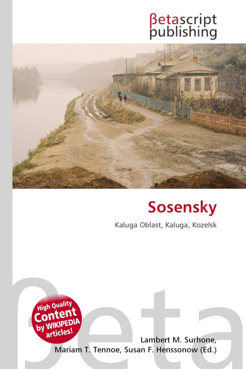 Kniha Sosensky Mariam T. Tennoe