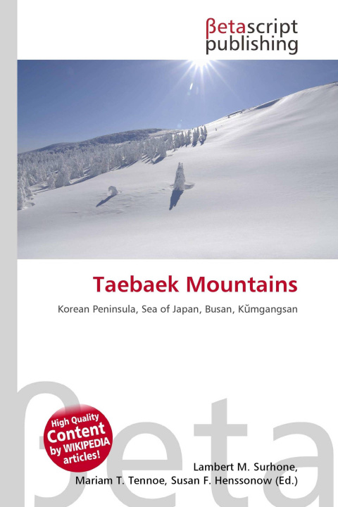 Kniha Taebaek Mountains Mariam T. Tennoe