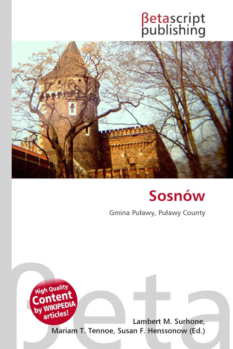 Kniha Sosnów Mariam T. Tennoe