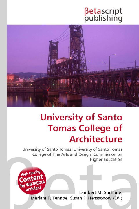 Kniha University of Santo Tomas College of Architecture Mariam T. Tennoe
