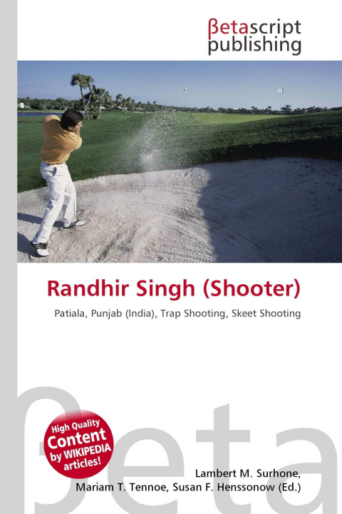 Knjiga Randhir Singh (Shooter) Mariam T. Tennoe