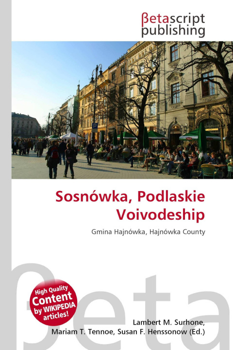 Kniha Sosnówka, Podlaskie Voivodeship Mariam T. Tennoe