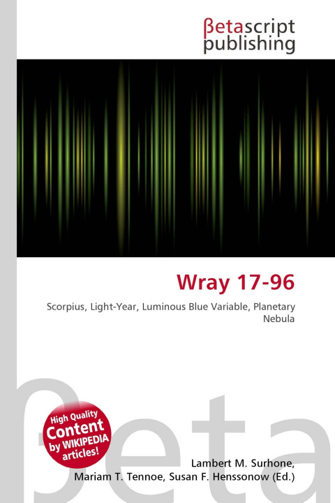 Kniha Wray 17-96 Mariam T. Tennoe