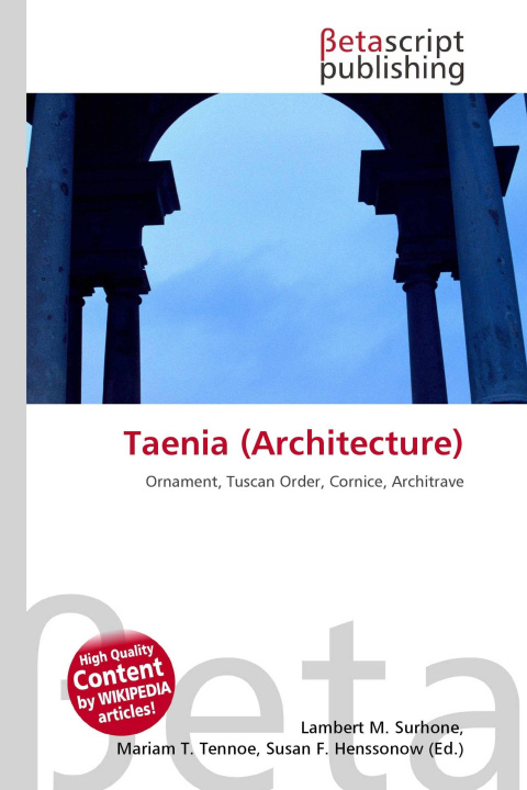 Kniha Taenia (Architecture) Mariam T. Tennoe