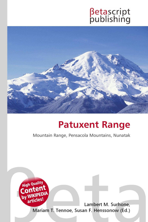 Kniha Patuxent Range Mariam T. Tennoe