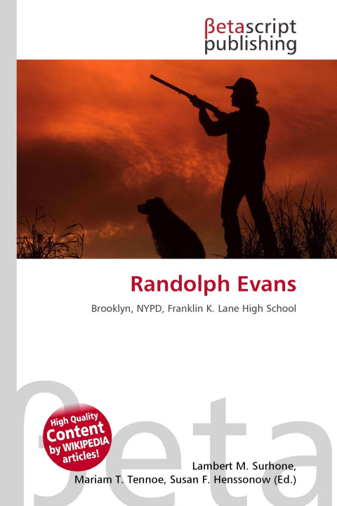 Kniha Randolph Evans Mariam T. Tennoe