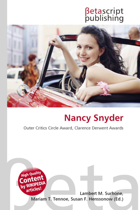 Kniha Nancy Snyder Mariam T. Tennoe
