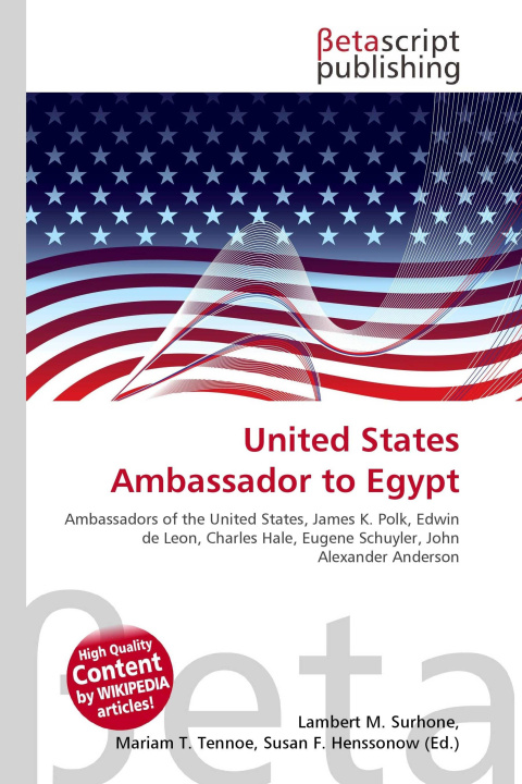 Knjiga United States Ambassador to Egypt Mariam T. Tennoe