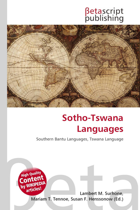 Kniha Sotho-Tswana Languages Mariam T. Tennoe