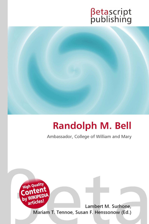 Kniha Randolph M. Bell Mariam T. Tennoe