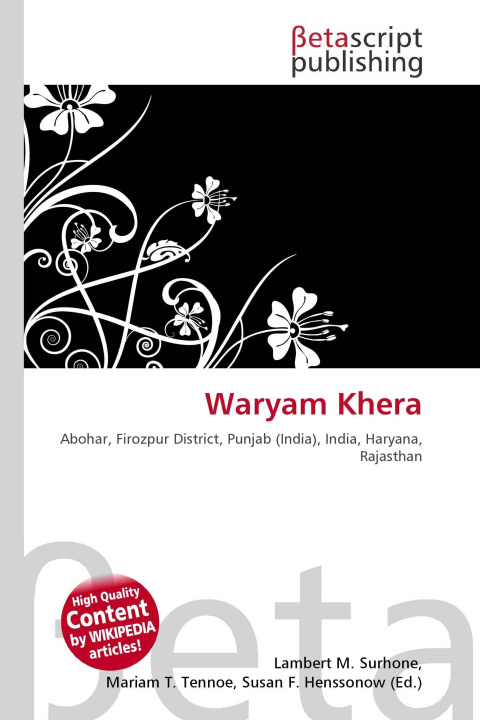 Kniha Waryam Khera Mariam T. Tennoe