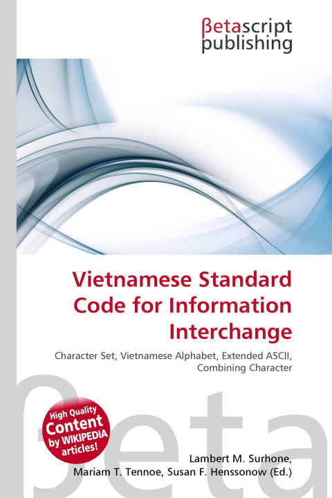 Kniha Vietnamese Standard Code for Information Interchange Mariam T. Tennoe