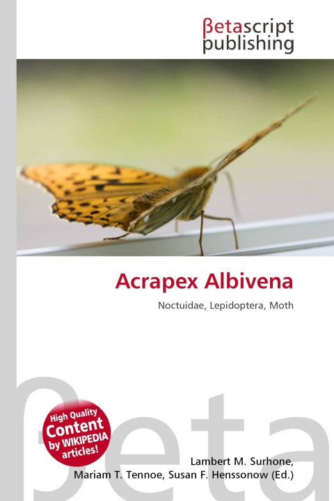 Kniha Acrapex Albivena Mariam T. Tennoe