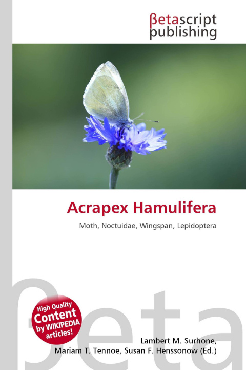 Kniha Acrapex Hamulifera Mariam T. Tennoe