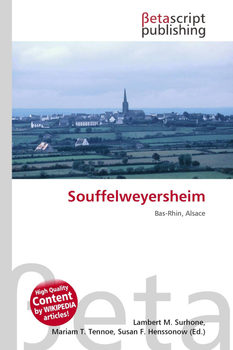 Kniha Souffelweyersheim Mariam T. Tennoe