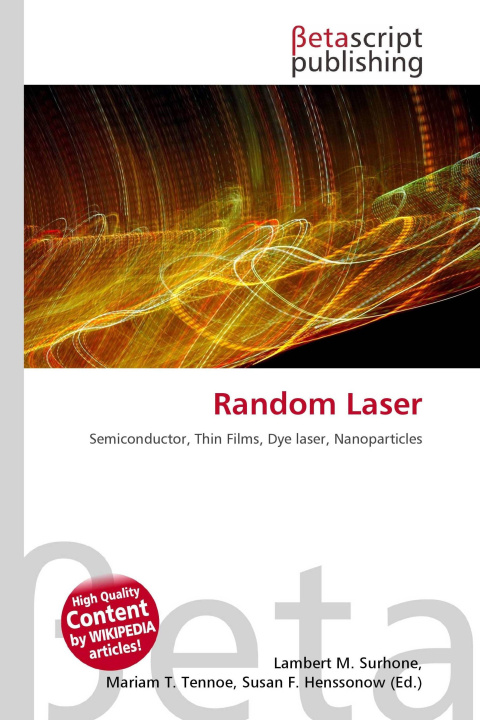 Kniha Random Laser Mariam T. Tennoe