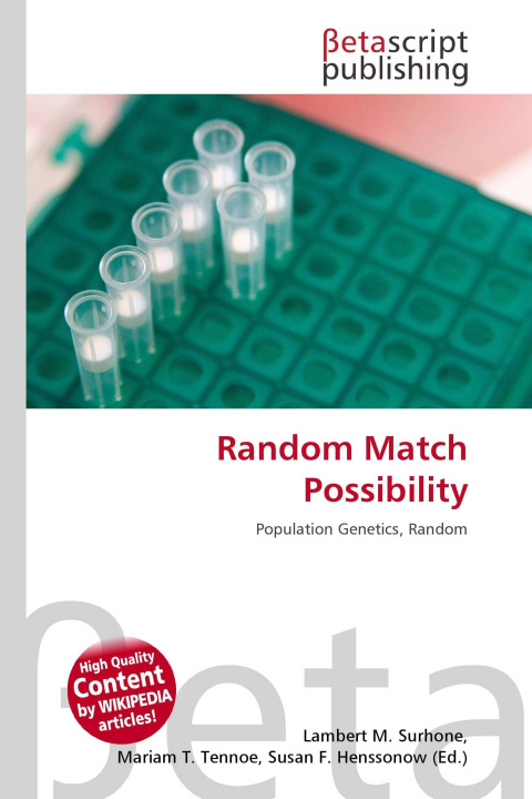 Kniha Random Match Possibility Mariam T. Tennoe