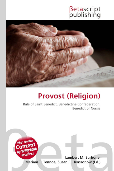 Kniha Provost (Religion) Mariam T. Tennoe