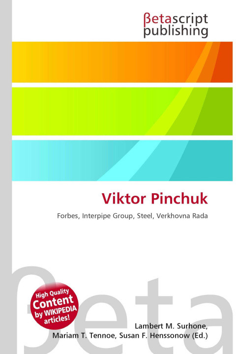 Kniha Viktor Pinchuk Mariam T. Tennoe
