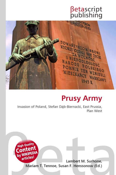 Knjiga Prusy Army Mariam T. Tennoe