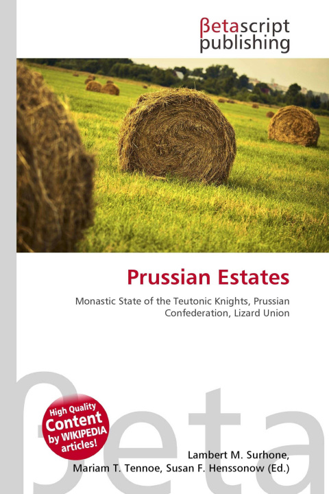 Könyv Prussian Estates Mariam T. Tennoe